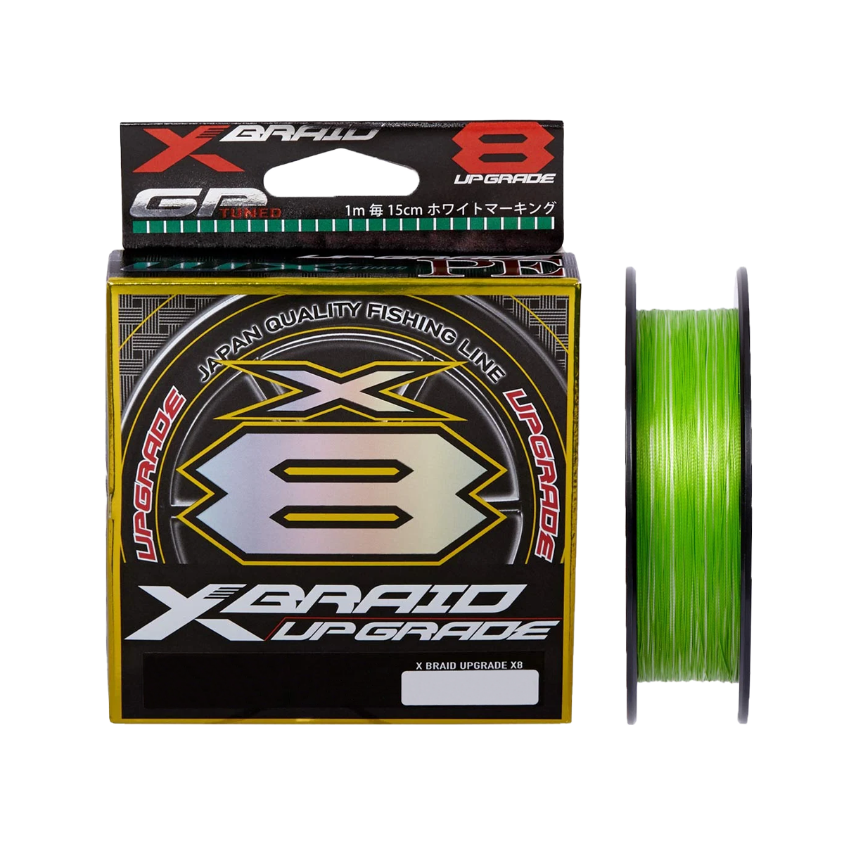 Шнур XBraid Upgrade X8 150м #0.6 14lb Green, фото 1