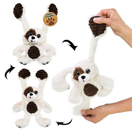 М'яка іграшка-тягучка Собачка 30 см арт. MJ2407, фото 1