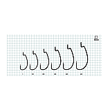 Гачок Hayabusa Offset Power Stage BM №1 (12шт), фото 2