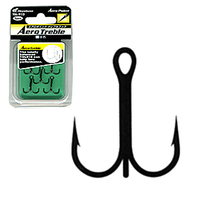 Гачок потрійний Hayabusa Treble Hook TBL910BN №04 (4шт), фото 1