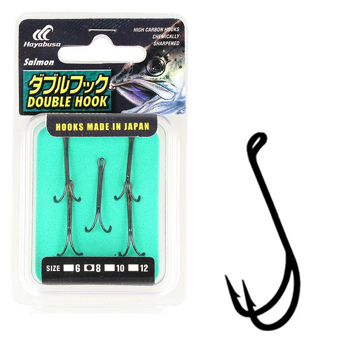 Гачок подвійний Hayabusa Double Hook №12 (6шт), фото 1