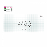 Гачок Hayabusa K-1 NRB №2 (10шт), фото 2