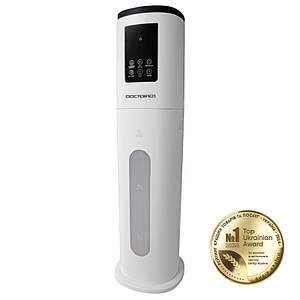 Великий 6л ультразвуковий зволожувач повітря для дому. Антибактеріальний зволожувач з УФ лампою