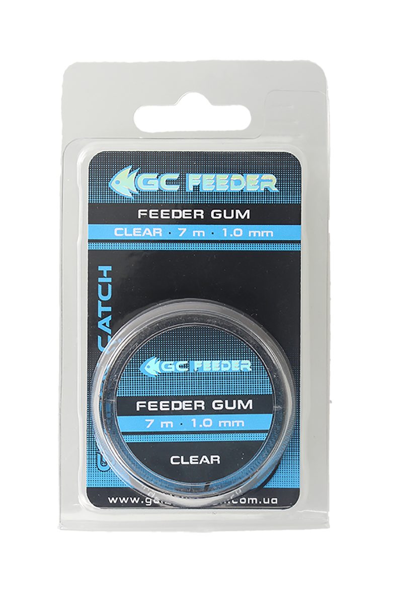 Амортизатор GC Feeder Gum 7м 1.0мм Black, фото 1
