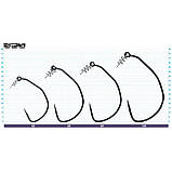 Гачок Owner офсет Twist Lock Beast 5130-141 №4/0 M (3шт), фото 4