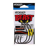 Гачок Owner офсет Twist Lock Beast 5130-141 №4/0 M (3шт), фото 5