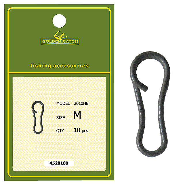 Застібка швидкознімна GC Double Hook Snap 2010MB №M, фото 1
