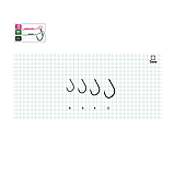 Гачок Hayabusa K-1 BN №6 (10шт), фото 2