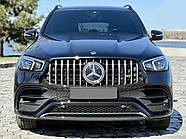 Передняя решетка GT Panamericana (для AMG-Line/GLE53/GLE63 2019-2023) для Mercedes GLE W167 2018- гг