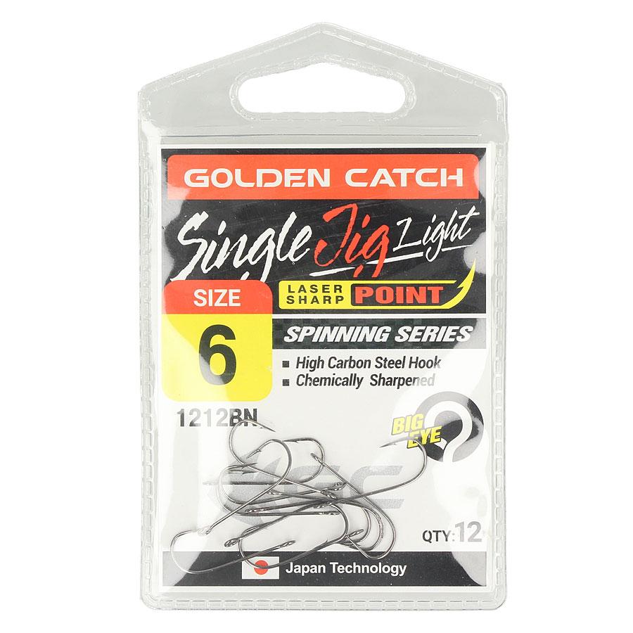 Гачок GC Single Jig Ultralight 1212BN №12(11шт), фото 1