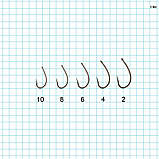 Гачок Hayabusa L-1 NRB №10 (10шт), фото 2