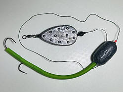 Снасть сомова. 70 грам. Оснащення сомове. Снасть на сома