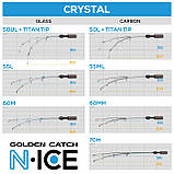 Вудка зимова GC N-Ice Crystal Carbon 50L+Titan Tip, фото 7