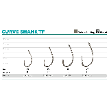 Гачок GC G.Carp Curve Shank TF №6(10шт), фото 3