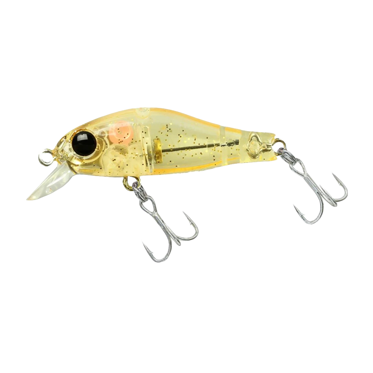 Воблер ZipBaits Rigge 35F 2г 248 Clear Orange Neon/Gold Lame, фото 1