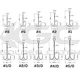 Гачок подвійний GC Double Hook Long L2037BN №1 ( 6шт ), фото 3