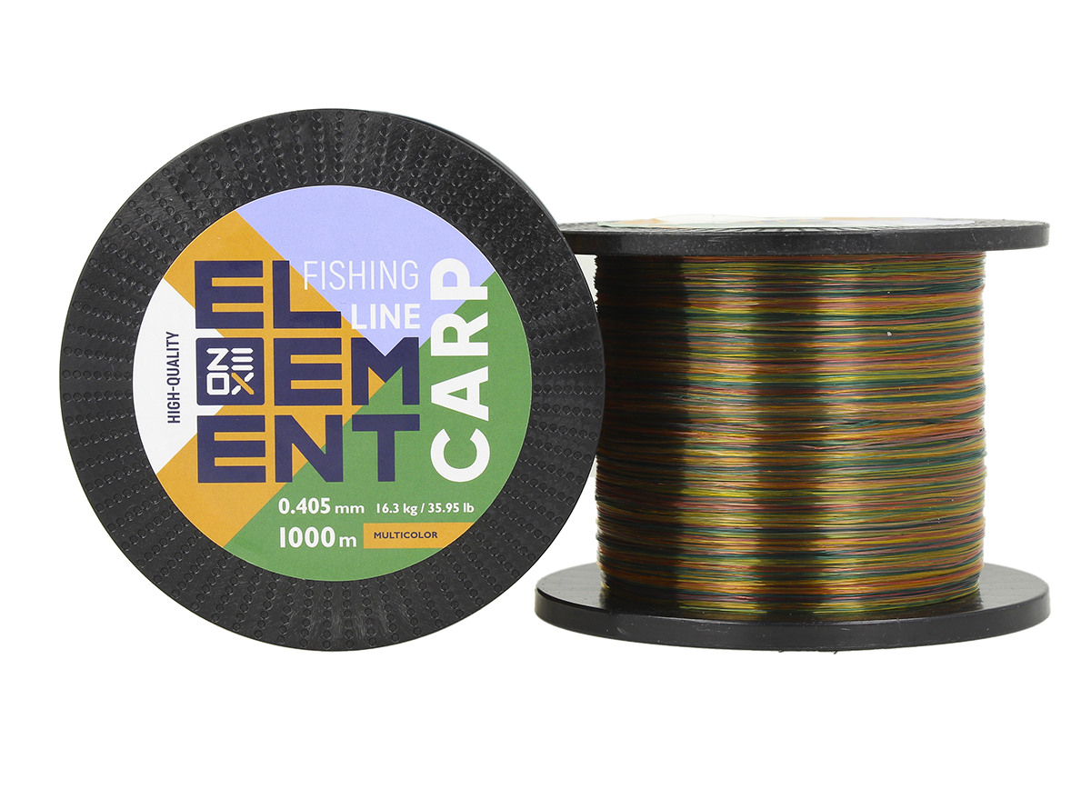 Волосінь ZEOX Element Carp Line 1000м Multicolor 0.285мм, фото 1