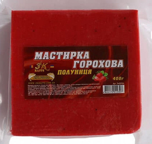 Мастирка горохова (полуниця), 400г, 3KBaits, фото 1