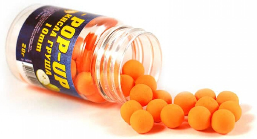 Бойл Pop-up 10мм Acid Pear (кисла груша), 3KBaits, 20г, фото 1