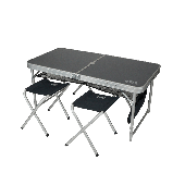 Стiл GC у комплекті 4 cтільця (з отвіром для парасольки), фото 2