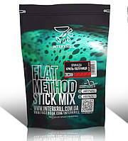 Прикормка INTERKRILL Flat Криль-Полуниця, 800 г Флет Метод Стік Мікс