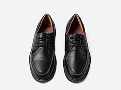 Чоловічі шкіряні туфлі, чоловічі туфлі на шнурках, чоловічі туфлі з натуральної шкіри