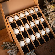 Набір новорічних іграшок "Бархатний мікс"