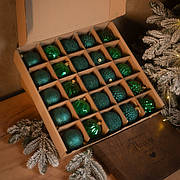 Набір новорічних іграшок "Асорті"