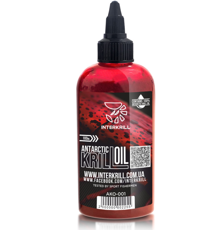 Крилева олія Interkrill KRILL OIL 100мл Масло криля Інтеркріль, фото 1