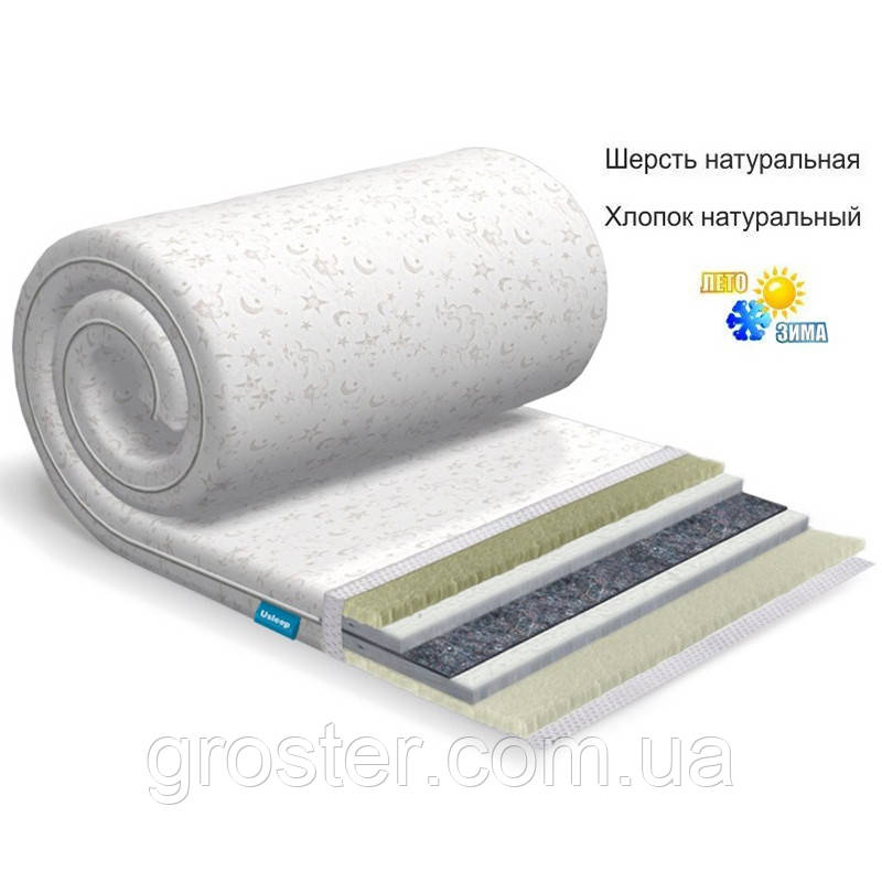 Тонкий матрац футон SleepRoll Standart Plus зима/літо, фото 1