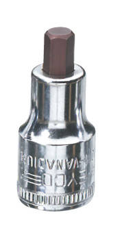 Торцева головка 1/2" з шестигранною вставкою 6х160мм HEYCO Німеччина