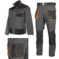 Спецодяг rостюм робочий куртка та штани, захисний комплект роба практична чоловіча, польша