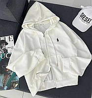 Зип-худи женский, ткань двунитка, размер 42-48