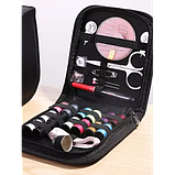 Швейний набір 43 предмети дорожній для шиття інструменти швейні для дітей дорослих мандрівників, фото 6