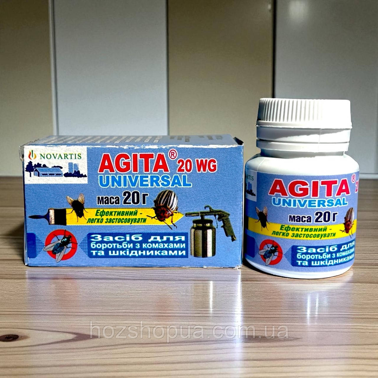 Інсектицид від мух Агіта Universal WG Novartis, 20 г