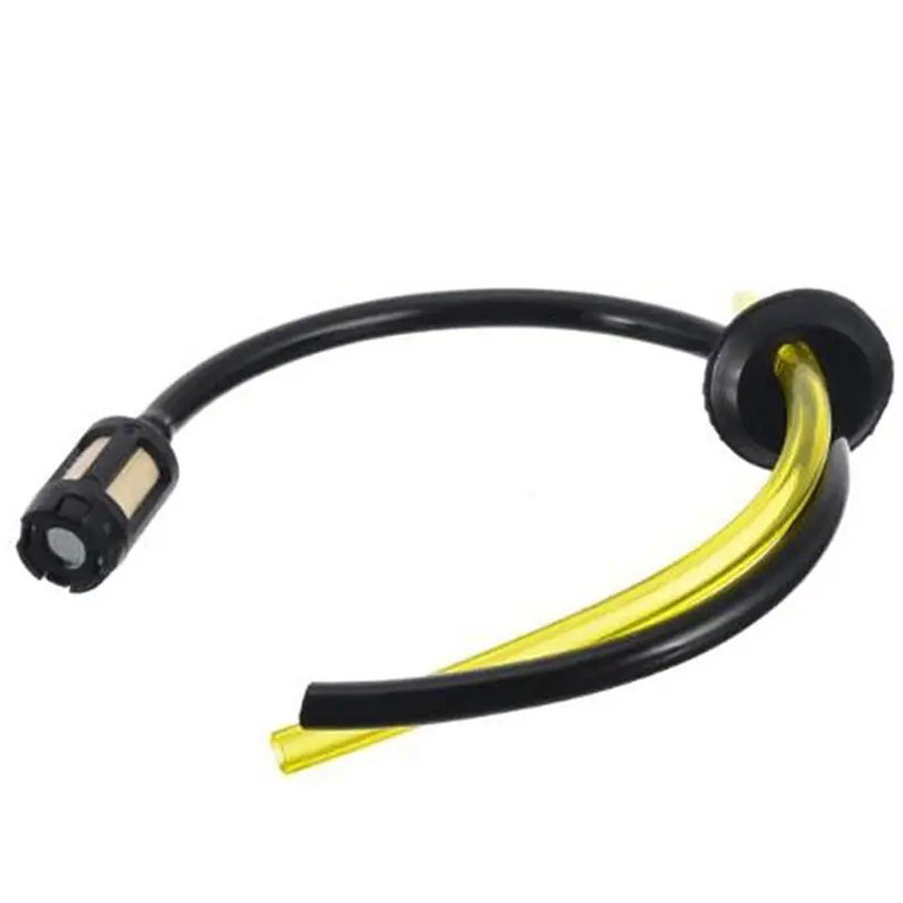 Шланги ( патрубки) топливного бака мотокосы (комплект) с фильтром и уплотнительной резинкой (19 мм ), фото 1