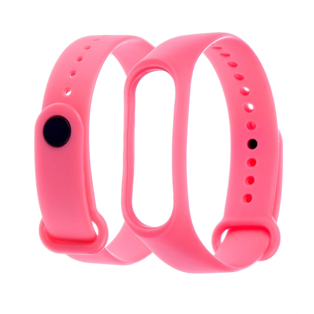 Ремінець для Xiaomi Mi Band 5/6 силіконовий, браслет для фітнес-трекера, Pink