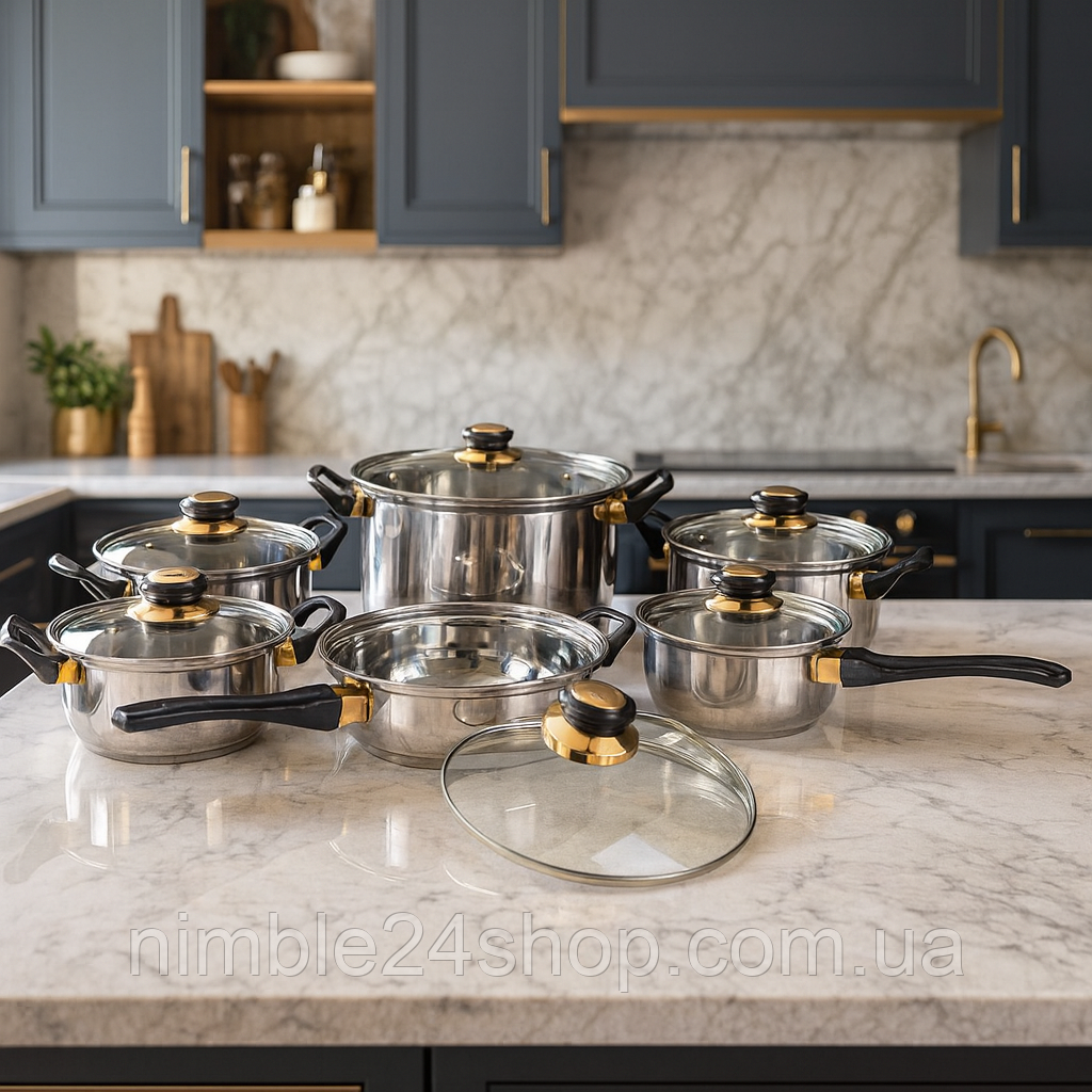 Набір посуду 12 предметів