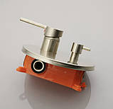 Змішувач для ванни прихованого монтажу FUTURA  867IHM Матове золото, фото 3