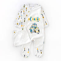 Сліп з шапочкою на кнопочках Be Brave