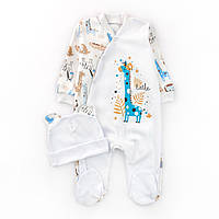 Сліп із шапочкою з вушками для дитини від трьох місяців Africano