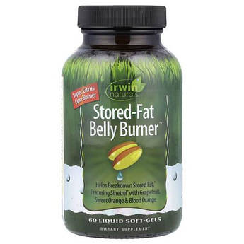 Irwin Naturals Stored-Fat Belly Burner 60 рідких капсул