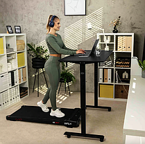 Комп'ютерний стіл із регульованою висотою Di Volio Amone чорний, фото 5