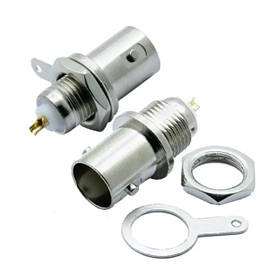 BNC (female) для панельного монтажу