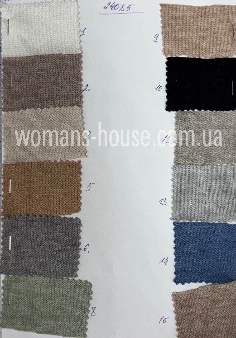 Трикотаж Ангора 230 г/м2 двосторонній однотон Рулон від 65 м, фото 1