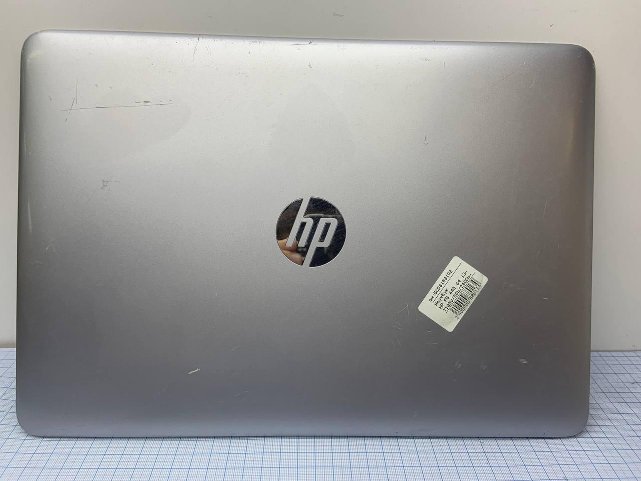 HP ProBook 440 G4 Корпус A (кришка матриці + петлі + шлейф (EAX82003010) 3,5А б/у, фото 1
