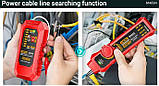 Кабельний тестер ANENG M469A, (RED) , трасошукач, кабель трекер, фото 3