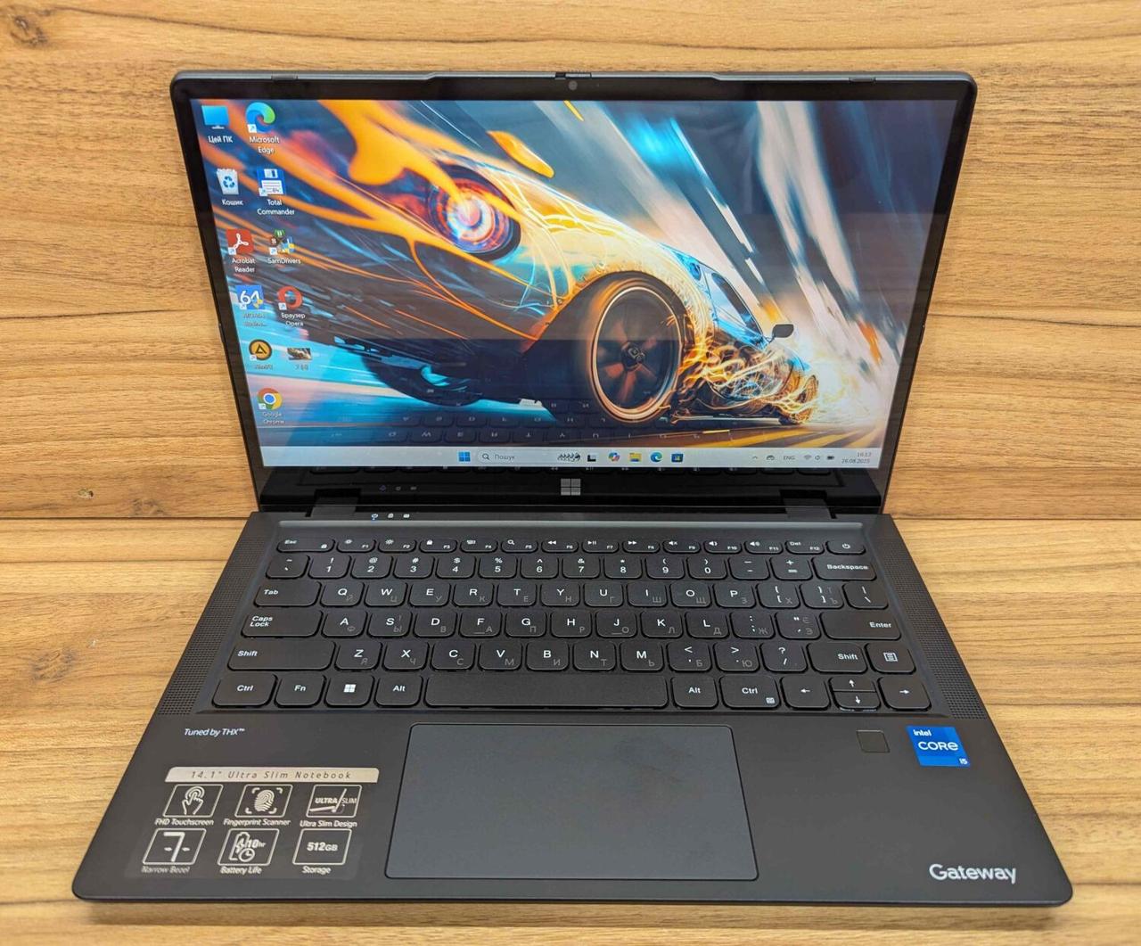 Б/в Ноутбук Gateway GWTC51427-BK 14" 1920x1080| Core i5-1235U| 8 GB RAM| 240 GB SSD| Iris Xe