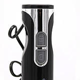 Заглибний блендер RAF R-311B потужний і компактний кухонний помічник 800 Вт Чорний, фото 5