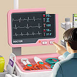 Ігровий набір лікаря з візком (лікарня) арт. 660-94, фото 6